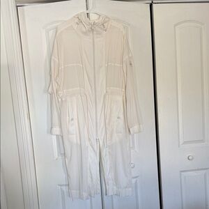 ALO Yoga Cream Hooded Jacket